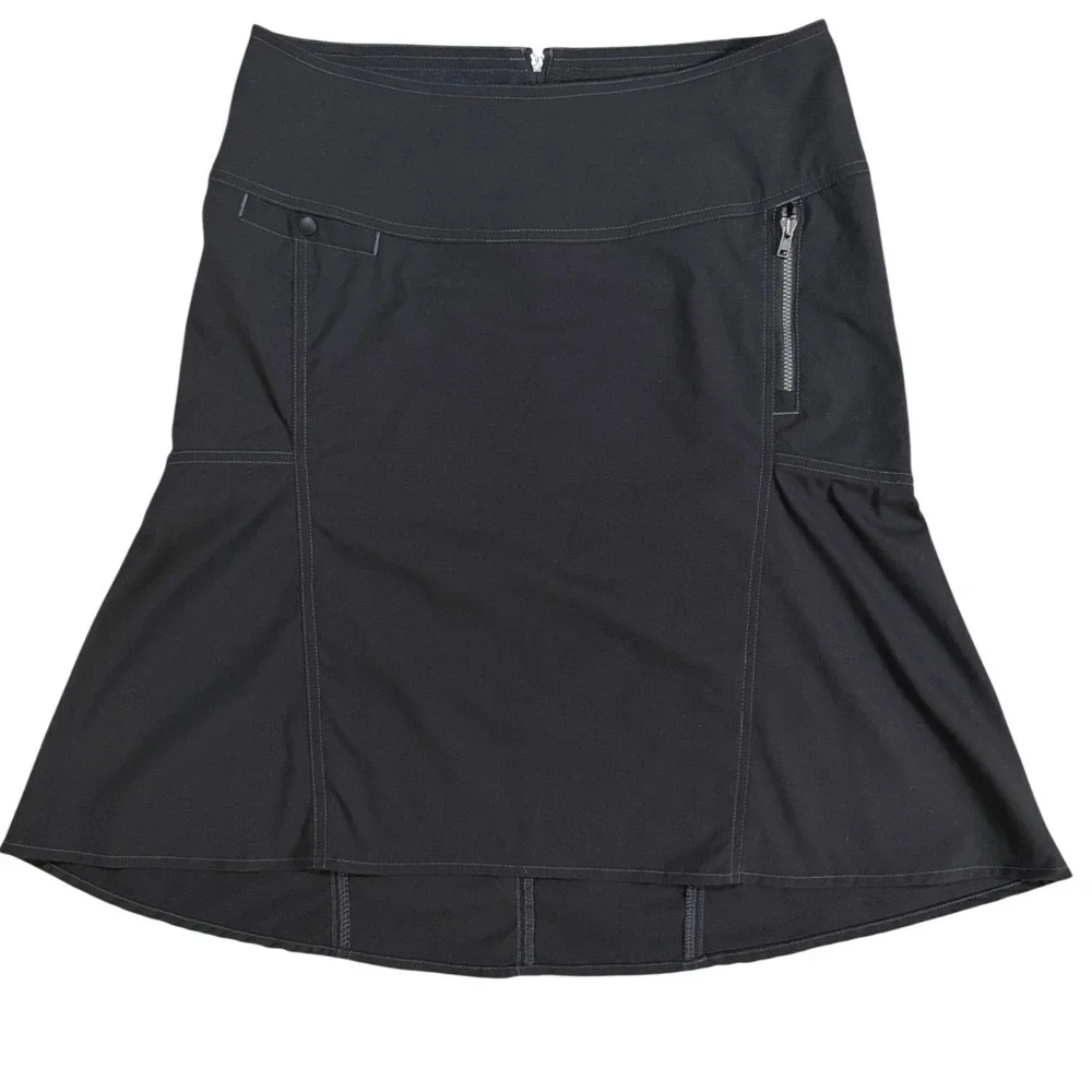 Royal Robbins Nylon Skirt 4 Athletic Outdoor Hiking Gorp Travel Walking Golf - Picture 2 of 10